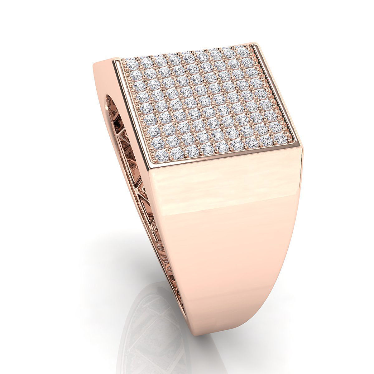 Big fancy mans ring 3D print model_5