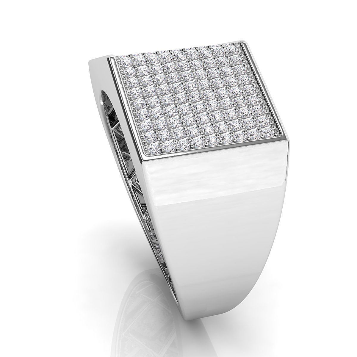 Big fancy mans ring 3D print model_4