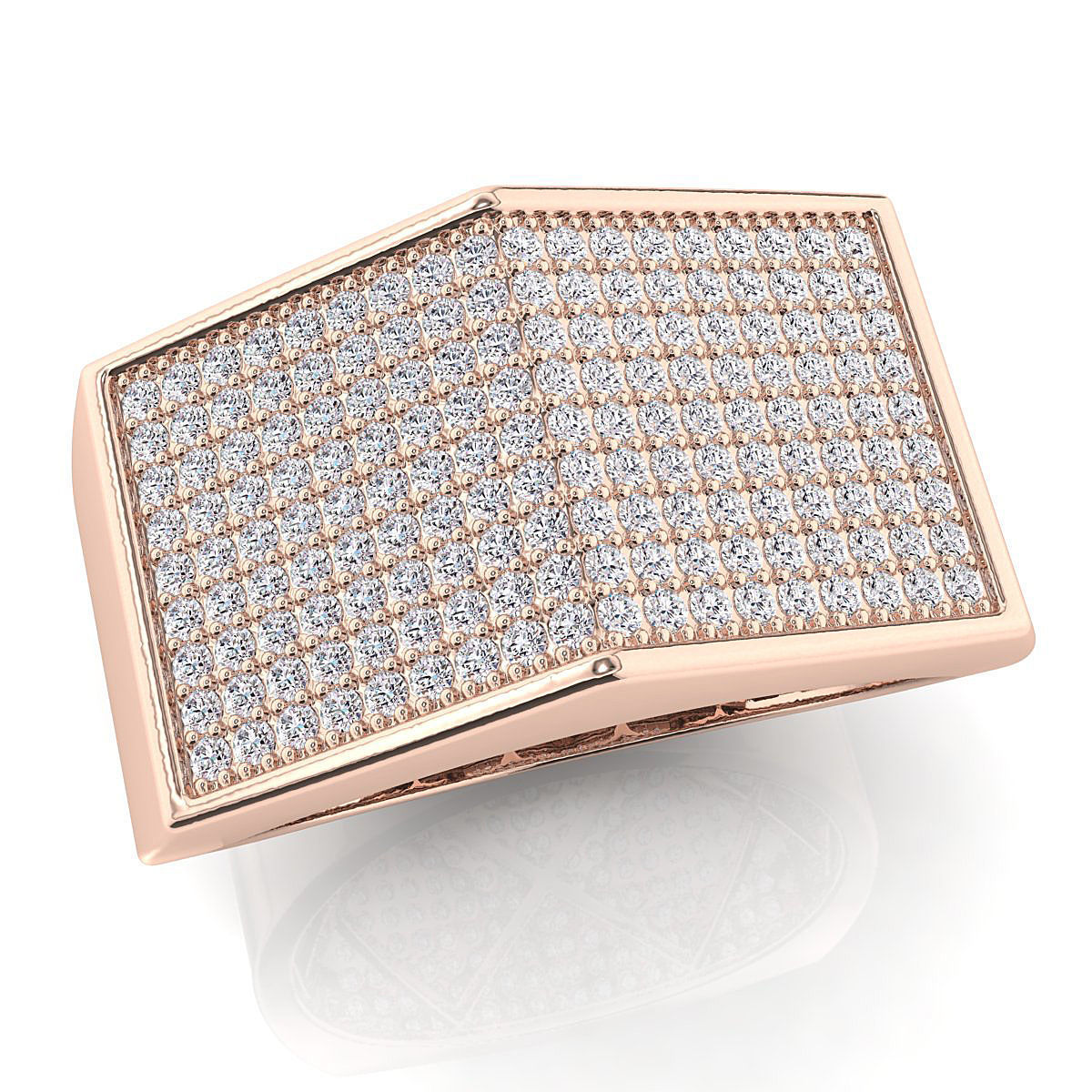 Big fancy mans ring 3D print model_2