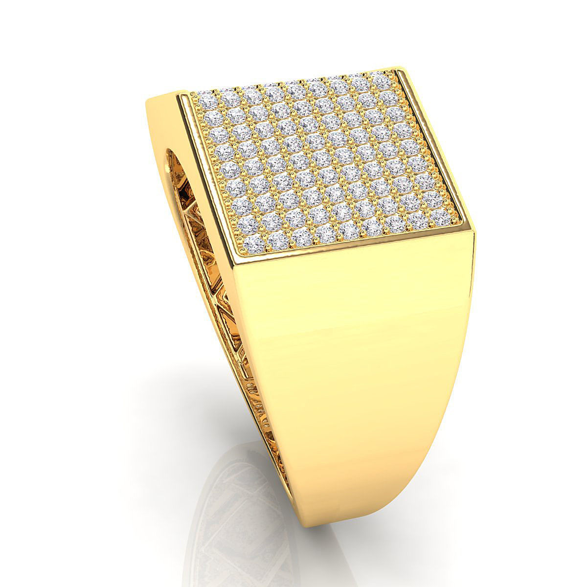 Big fancy mans ring 3D print model_6
