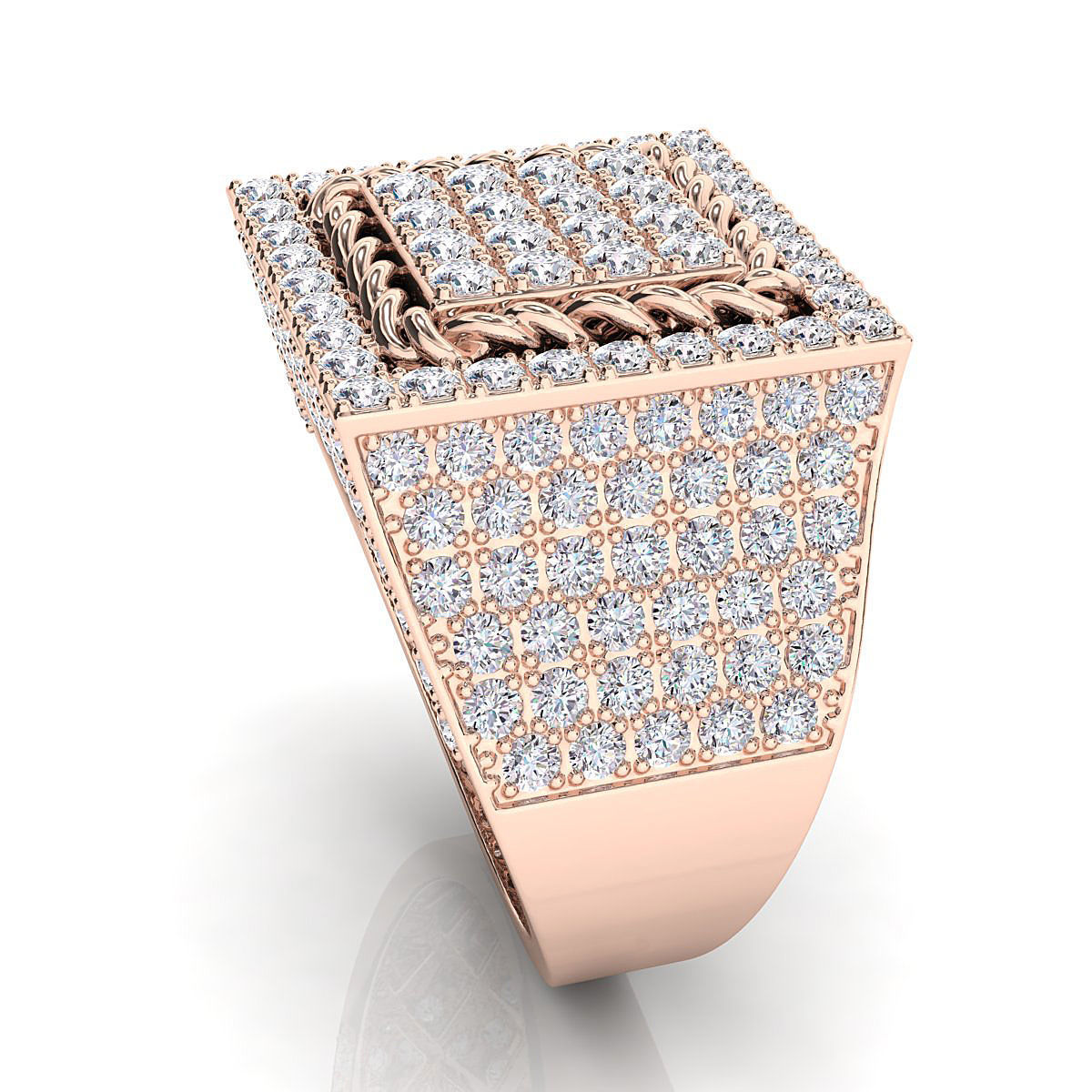 Big fancy mans ring 3D print model_9