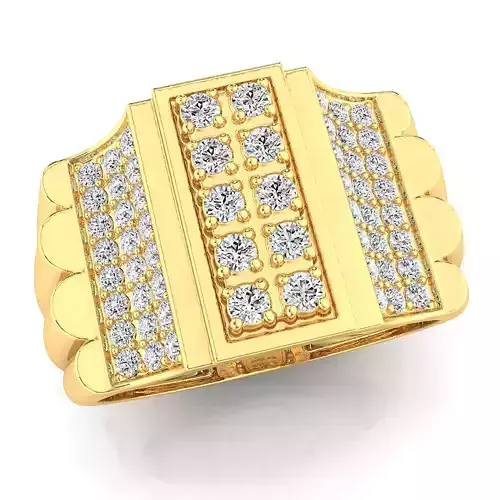 Small fancy mans ring