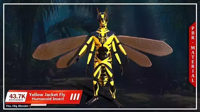 Yellow Jacket Fly