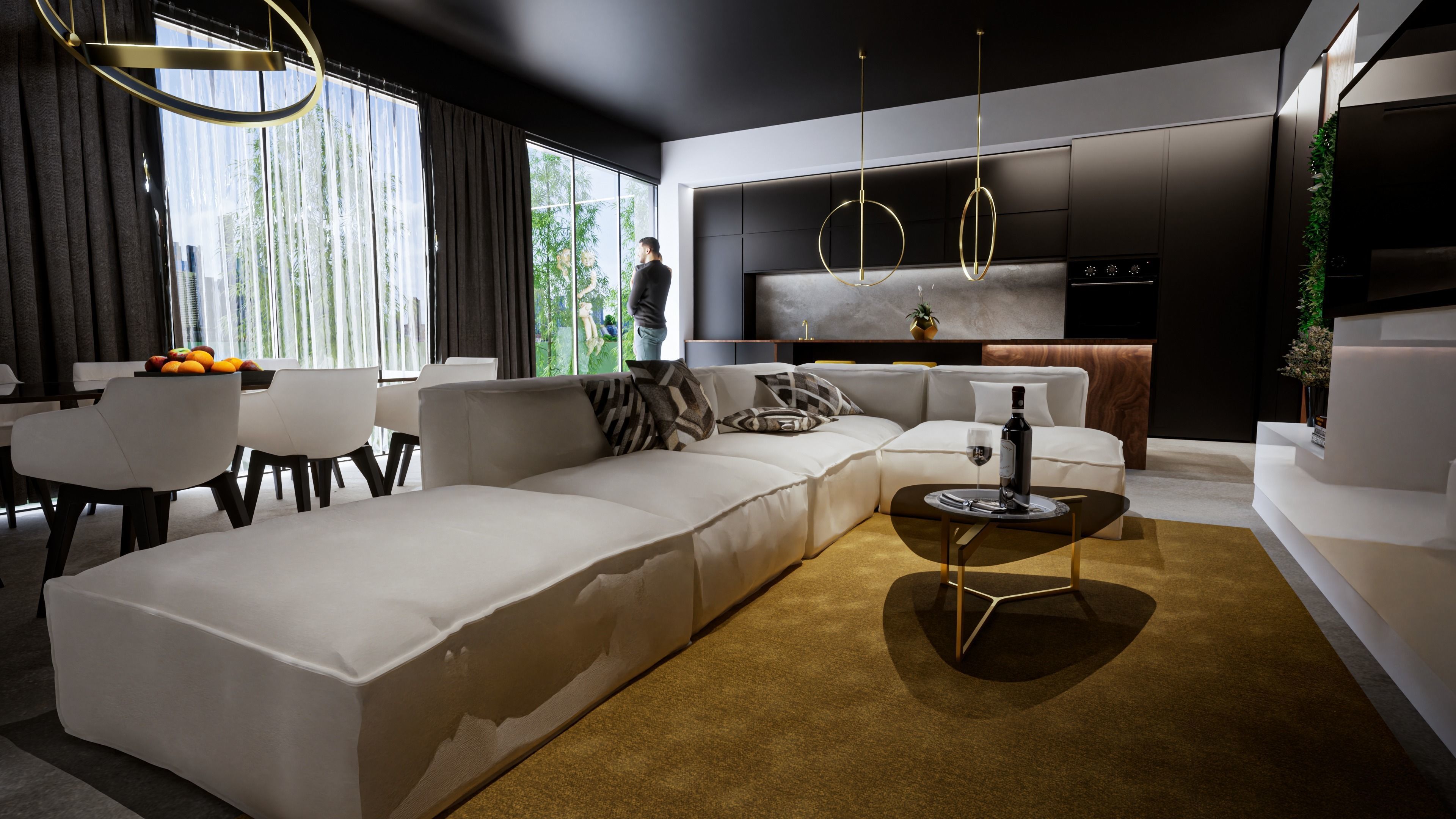 Piece de vie design  3D model_1