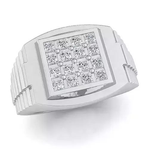 Small fancy mans ring