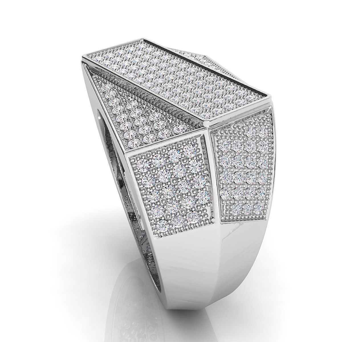 Big fancy mans ring 3D print model_4