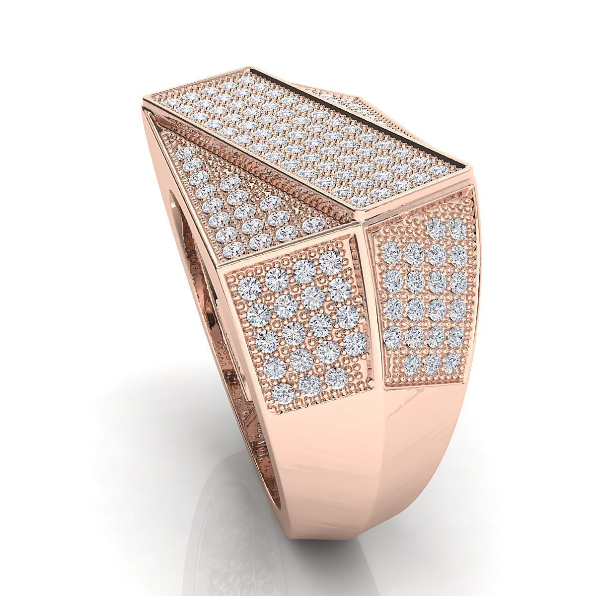 Big fancy mans ring 3D print model_5