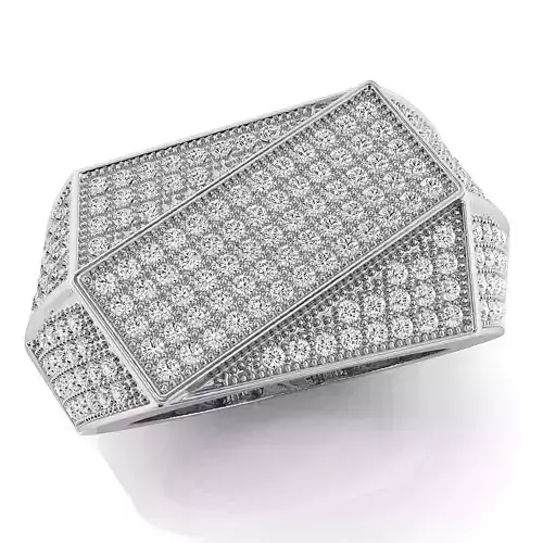 Big fancy mans ring 3D print model