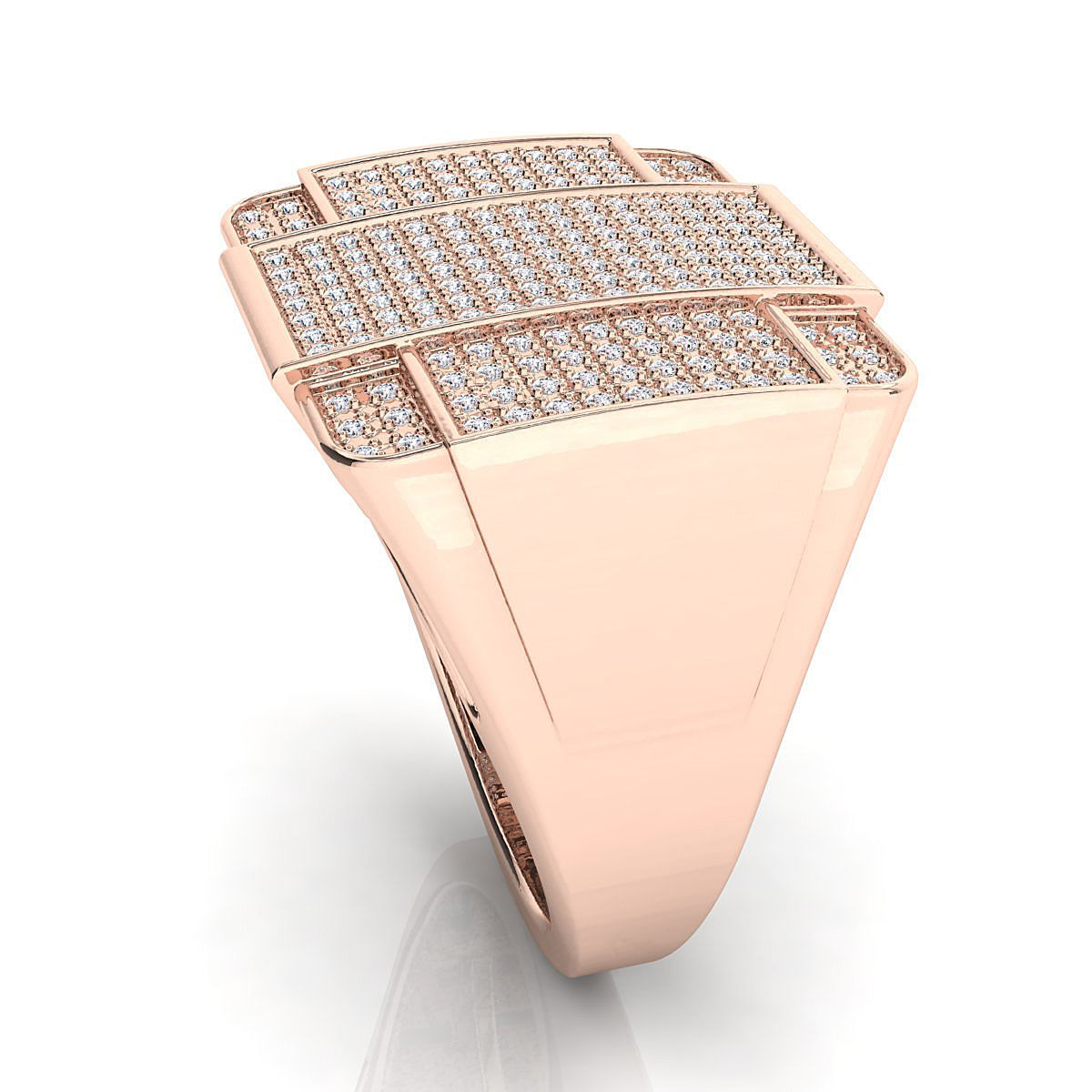 Big fancy mans ring  3D print model_5