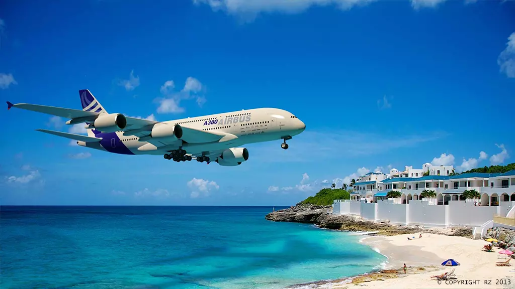 Airbus A380 3D model_0