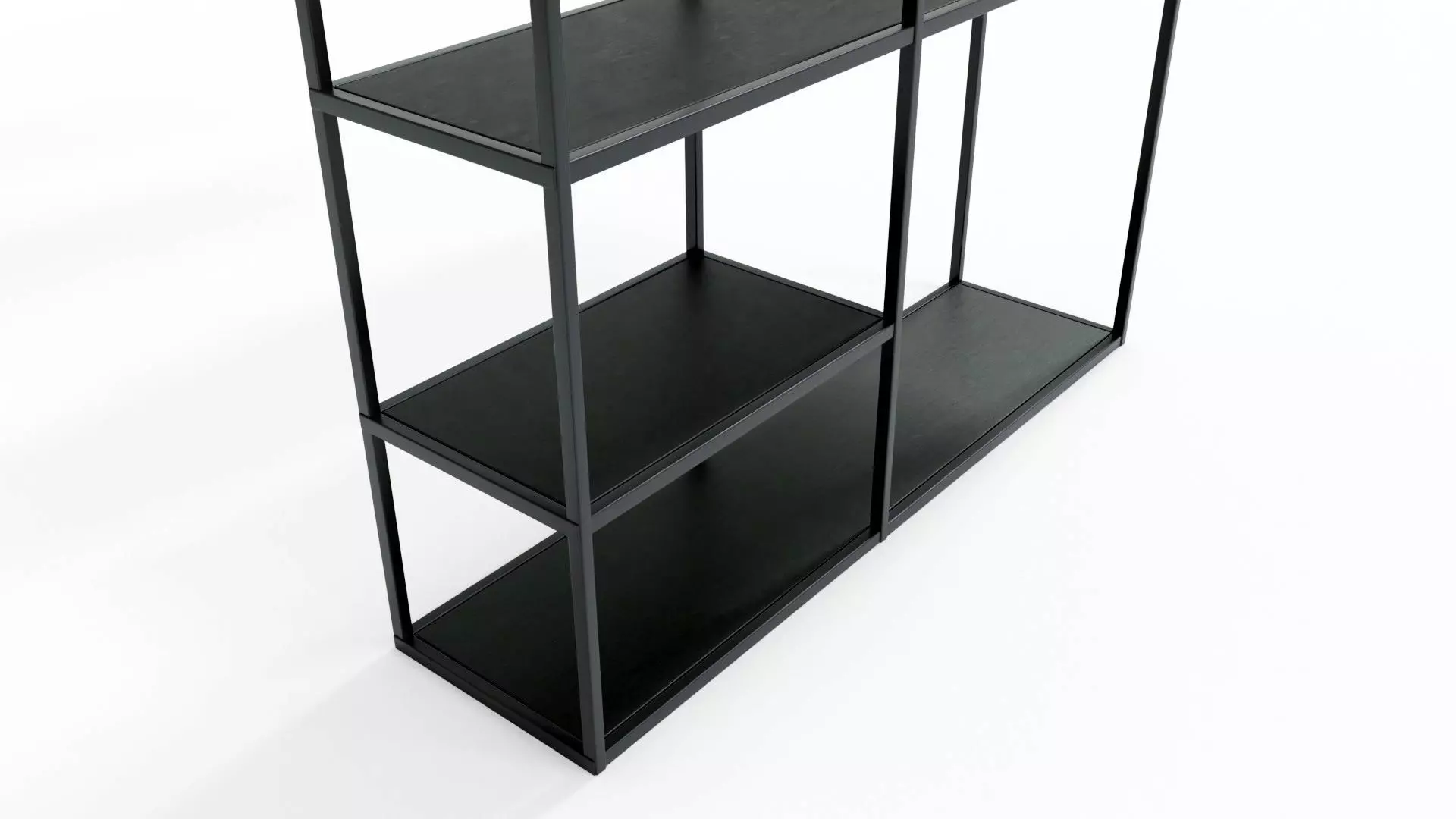 Corner Cabinet Low-poly 3D model_0