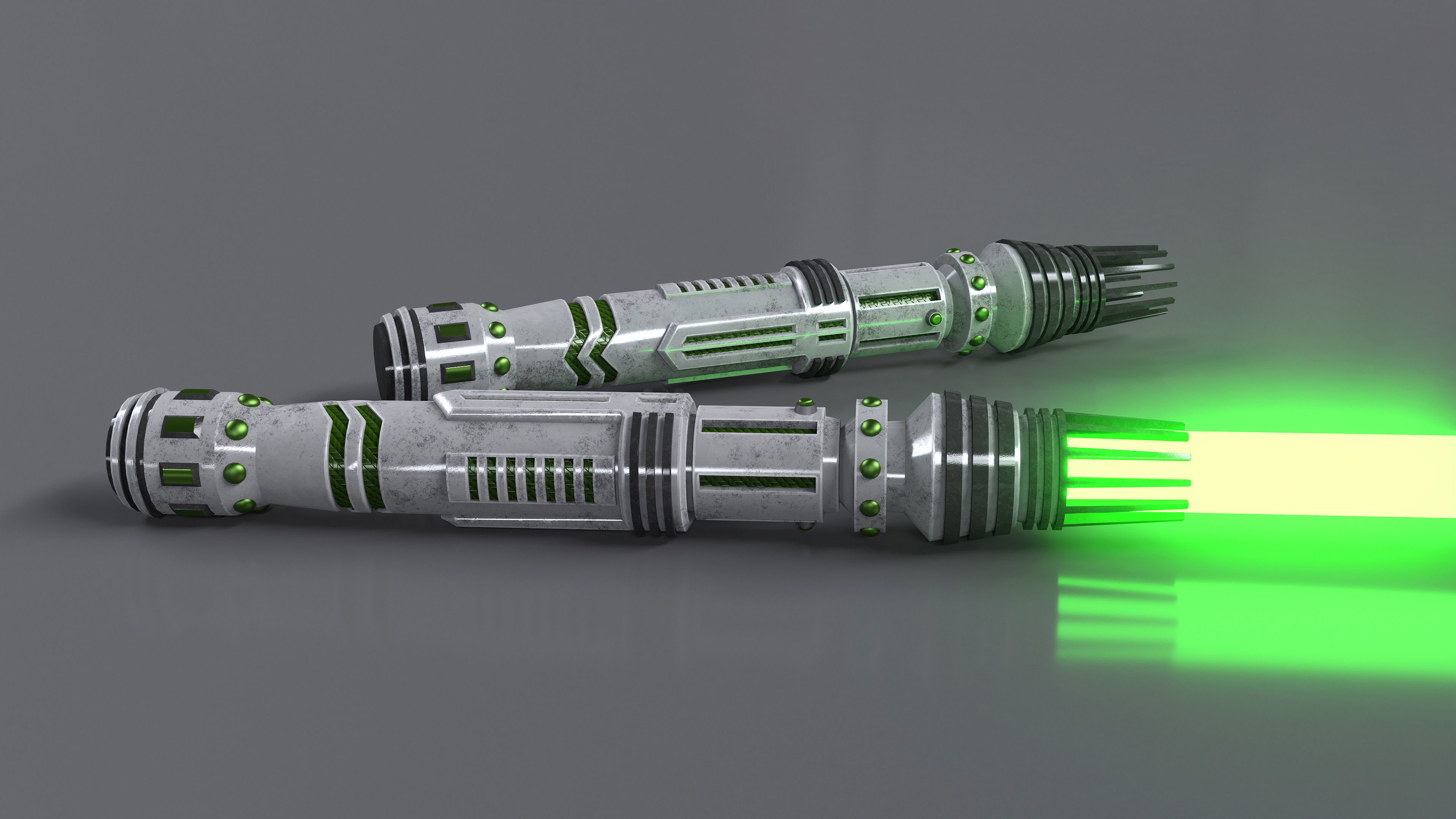 LIGHTSABER-LIGHTSIDE star wars lightsaber Low-poly 3D model_3