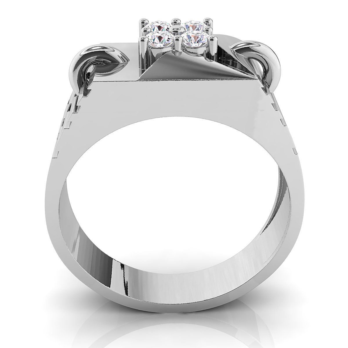 Small fancy mans ring 3D print model_7