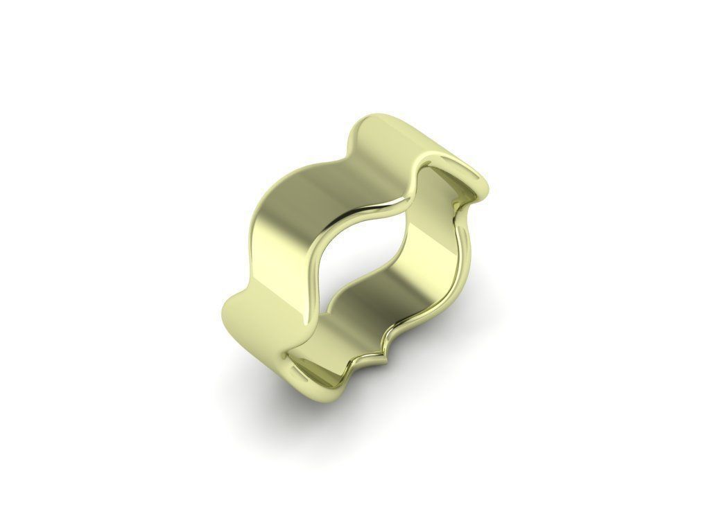 wedding ring 3D print model_5