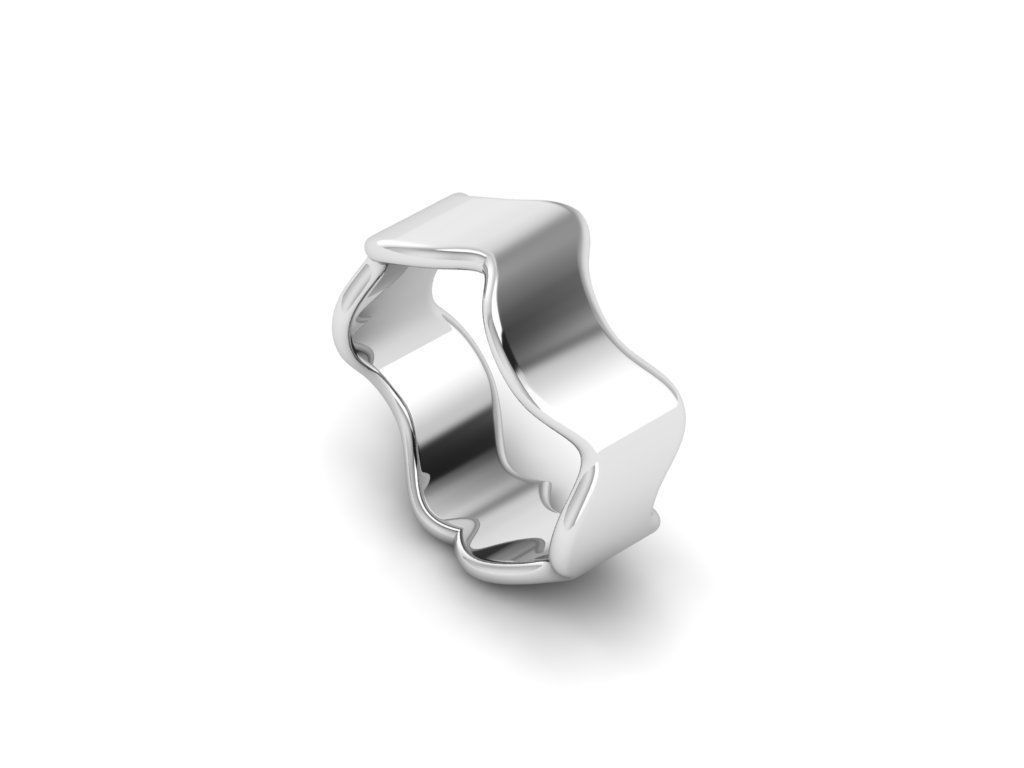 wedding ring 3D print model_2