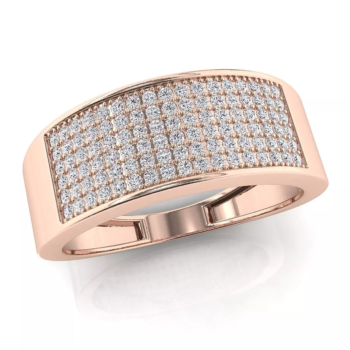 Small fancy mans ring 3D print model_0