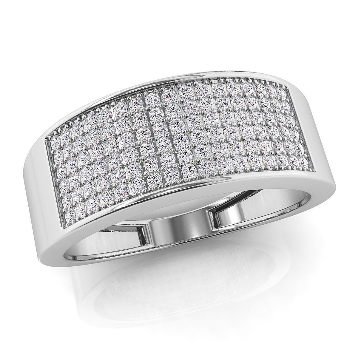 Small fancy mans ring 3D print model_1