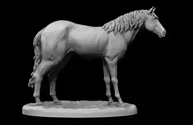 Horse - Table top RPG miniature