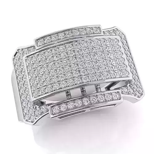 Big fancy mans ring 3D print model