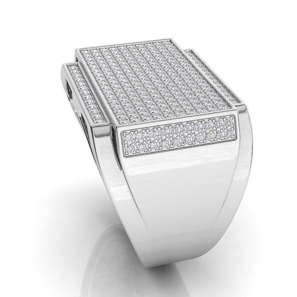 Big fancy mans ring 3D print model_4