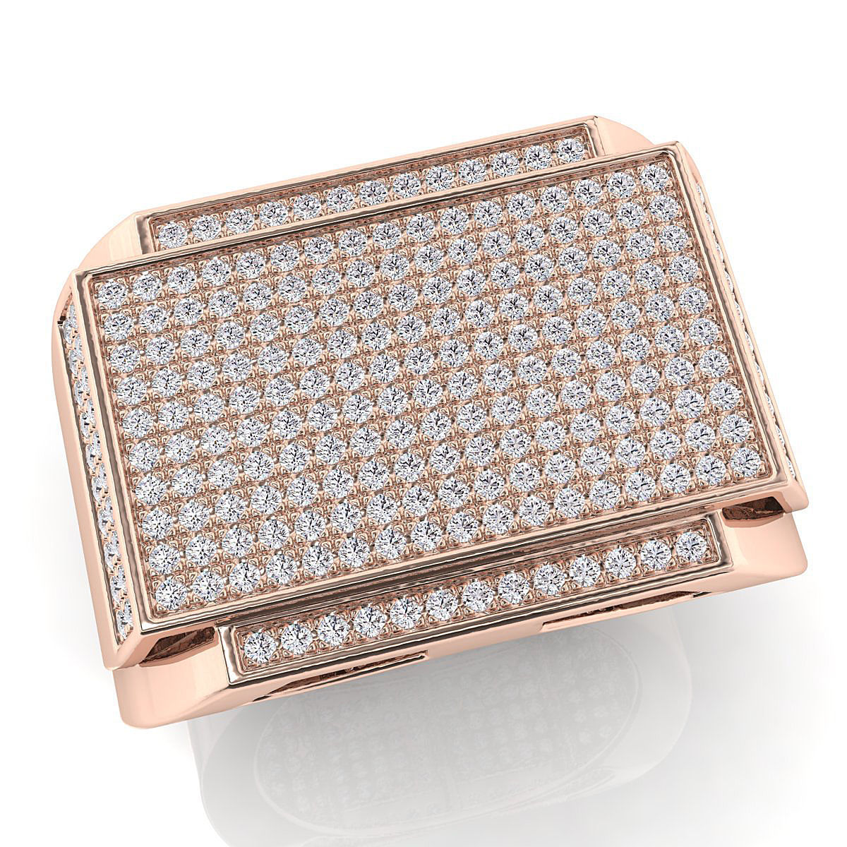 Big fancy mans ring 3D print model_2