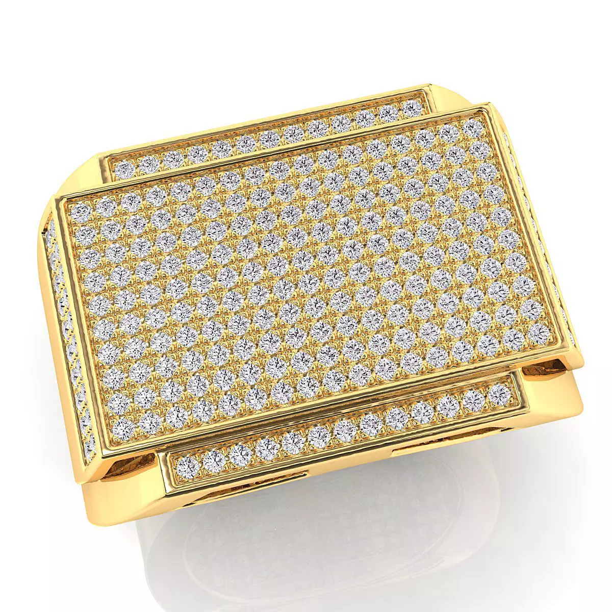 Big fancy mans ring 3D print model_0