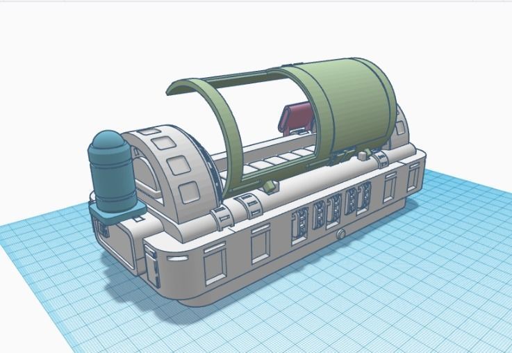 Boba Fett Bacta Tank 3D print model_7