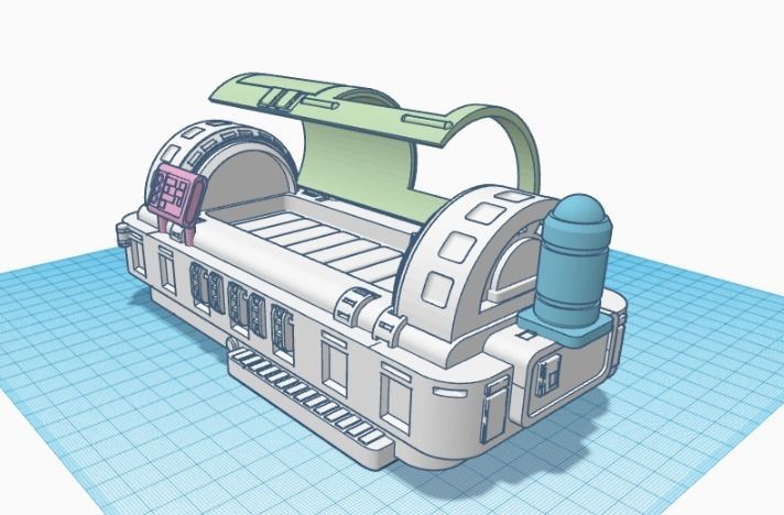 Boba Fett Bacta Tank 3D print model_6