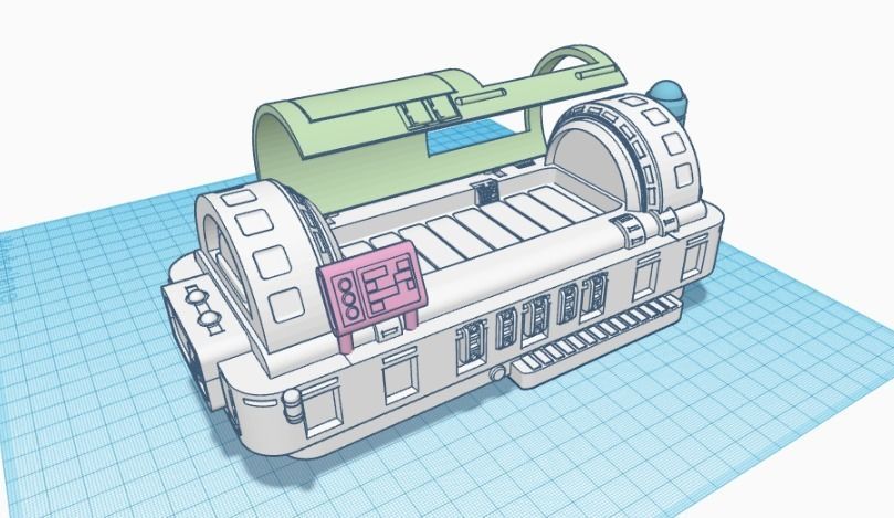 Boba Fett Bacta Tank 3D print model_5