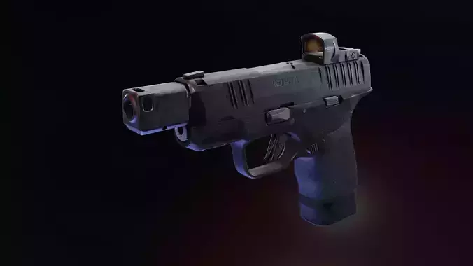 Springfield Hellcat RDP Low-poly 3D model