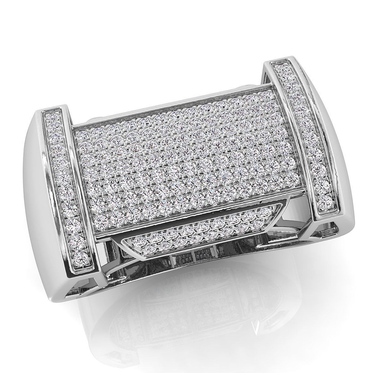 Big fancy mans ring 3D print model_1