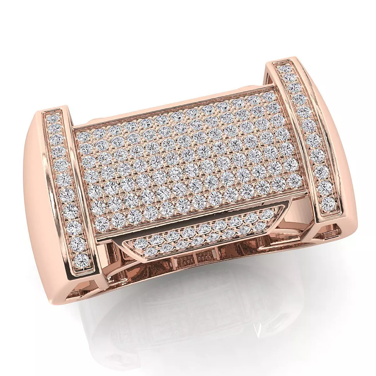 Big fancy mans ring 3D print model_0