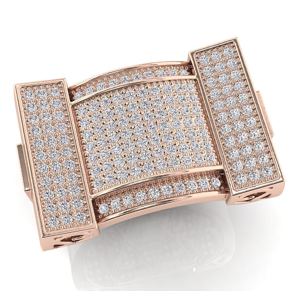 Big fancy mans ring 3D print model_1