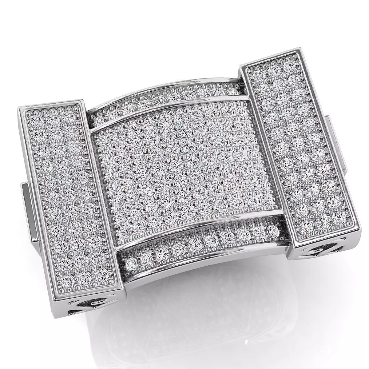 Big fancy mans ring 3D print model_0