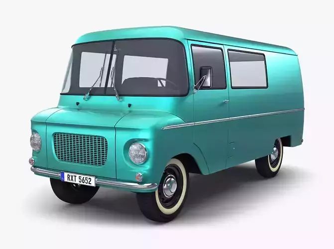 Generic Retro Cargo Van v 1