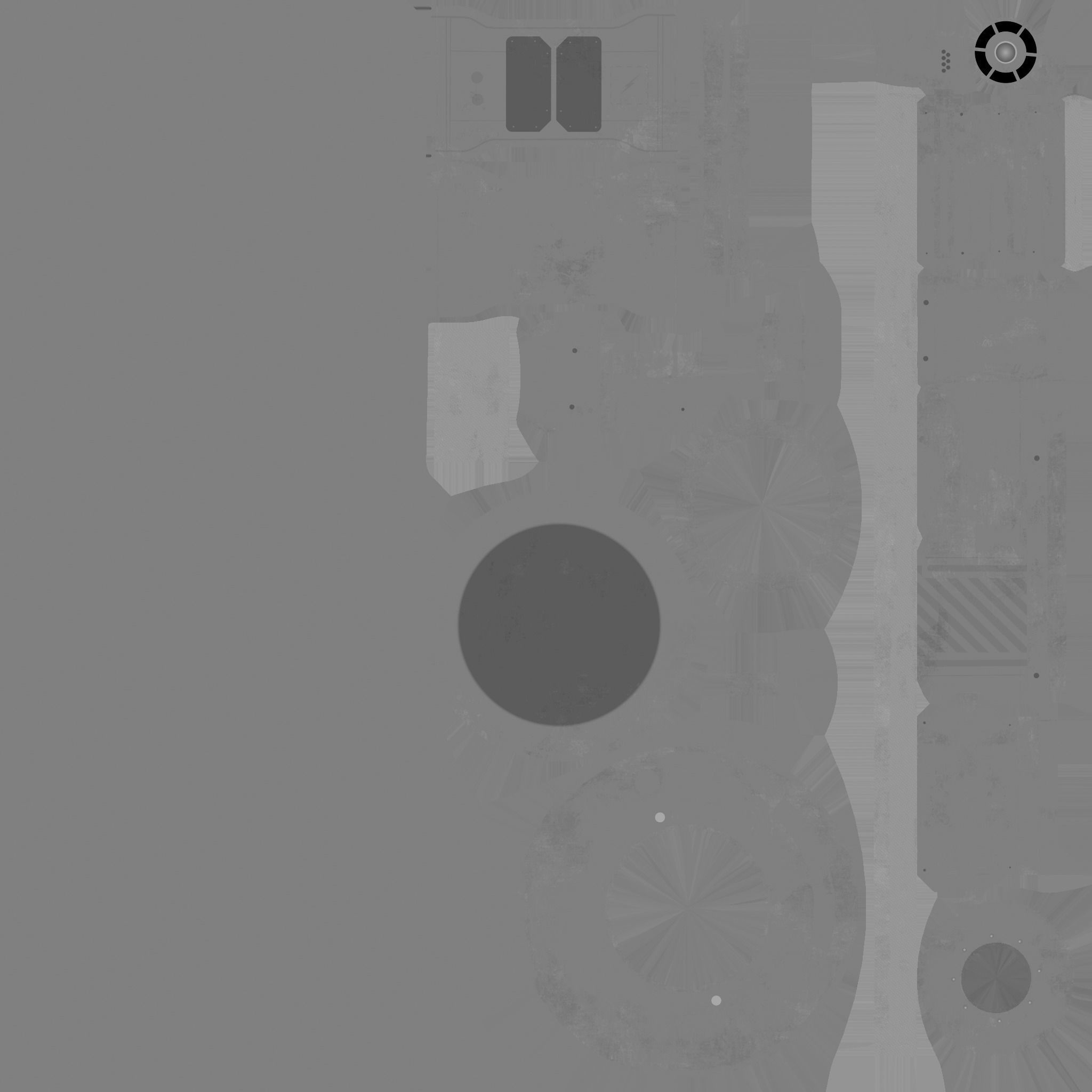 SciFi Glasses D08 Yellow Dirt - Character Design Fashion Low-poly 3D model_20