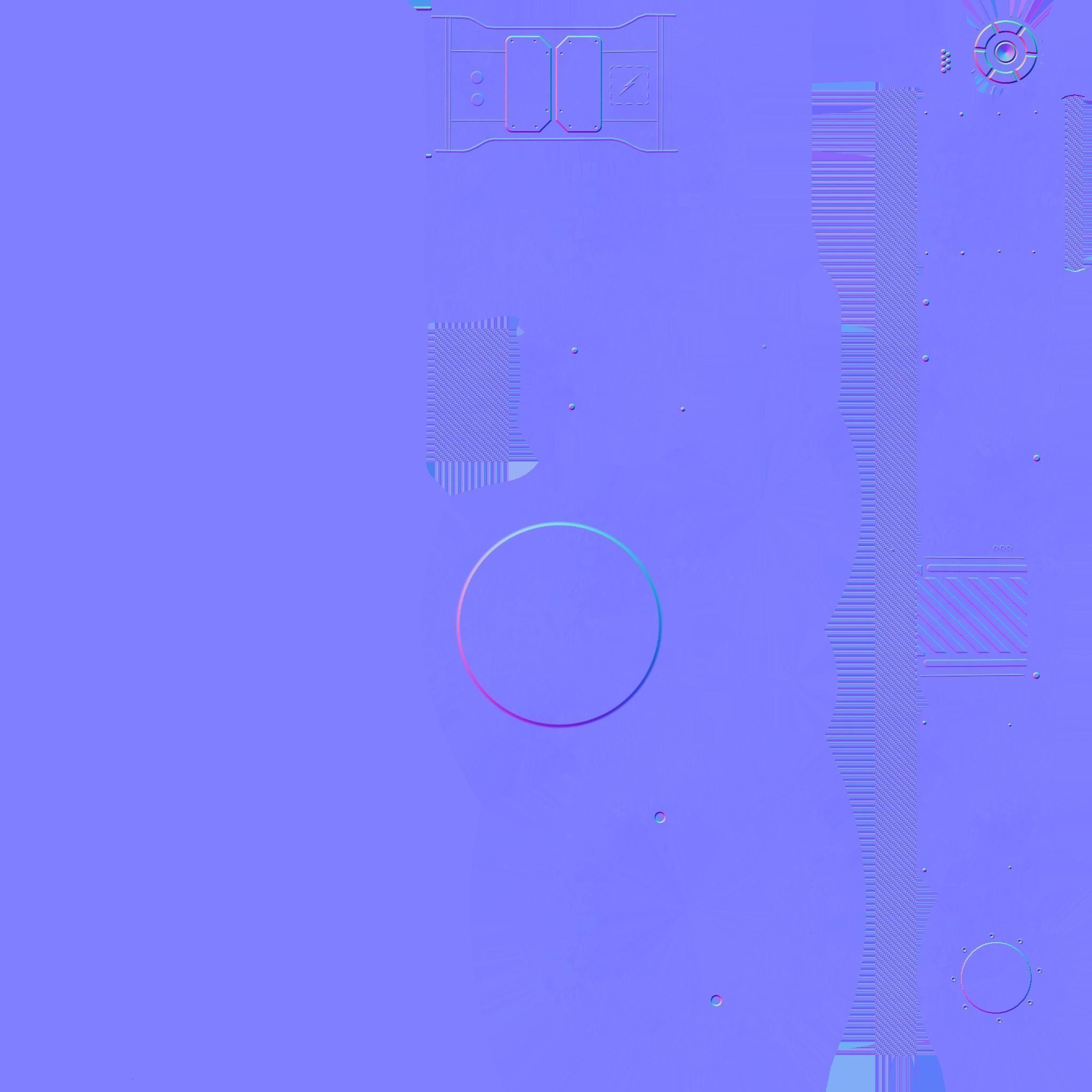 SciFi Glasses D09 Steel Dark - Character Design Fashion Low-poly 3D model_23