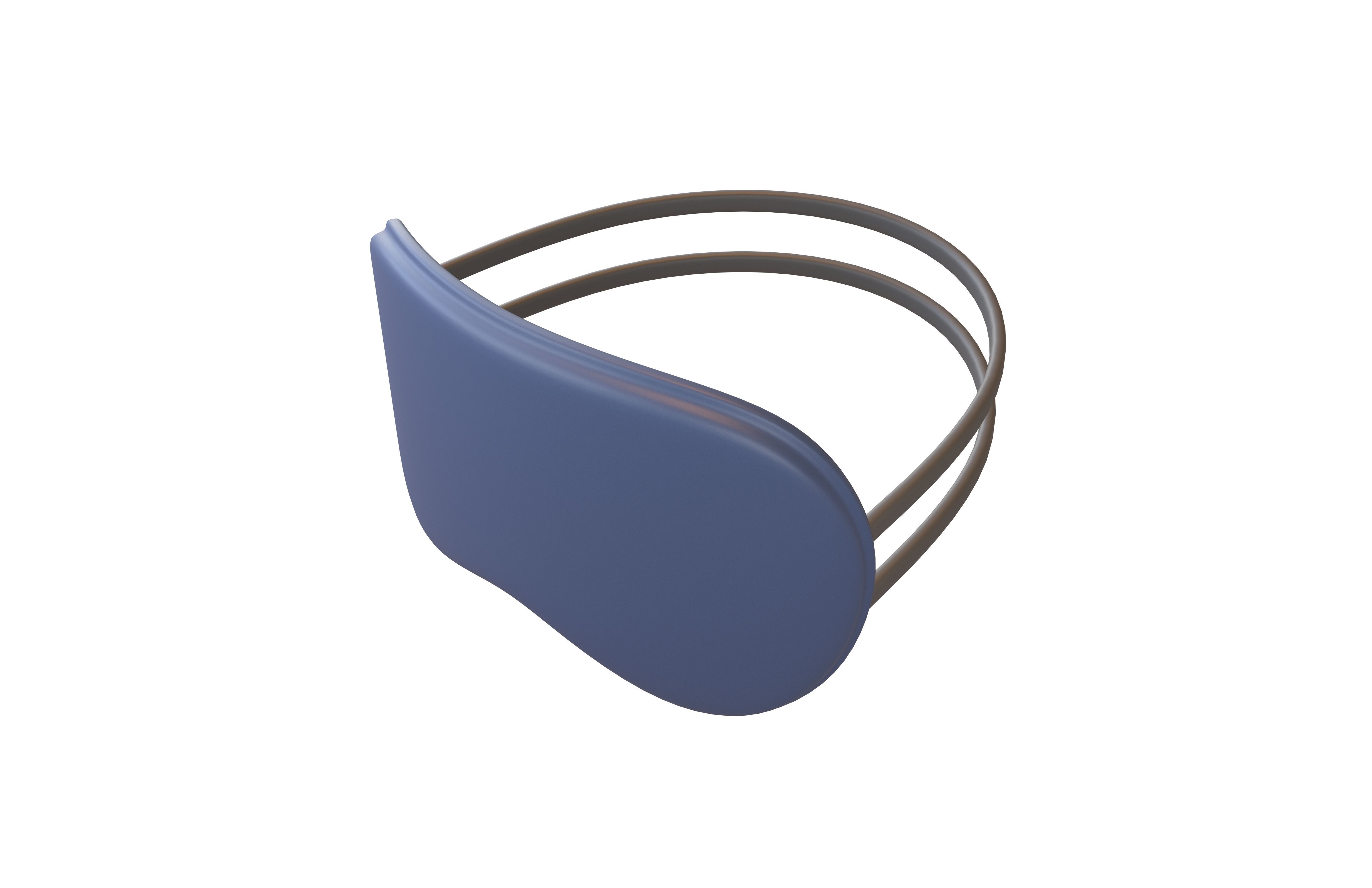 Blindfold v3 004 Low-poly 3D model_2