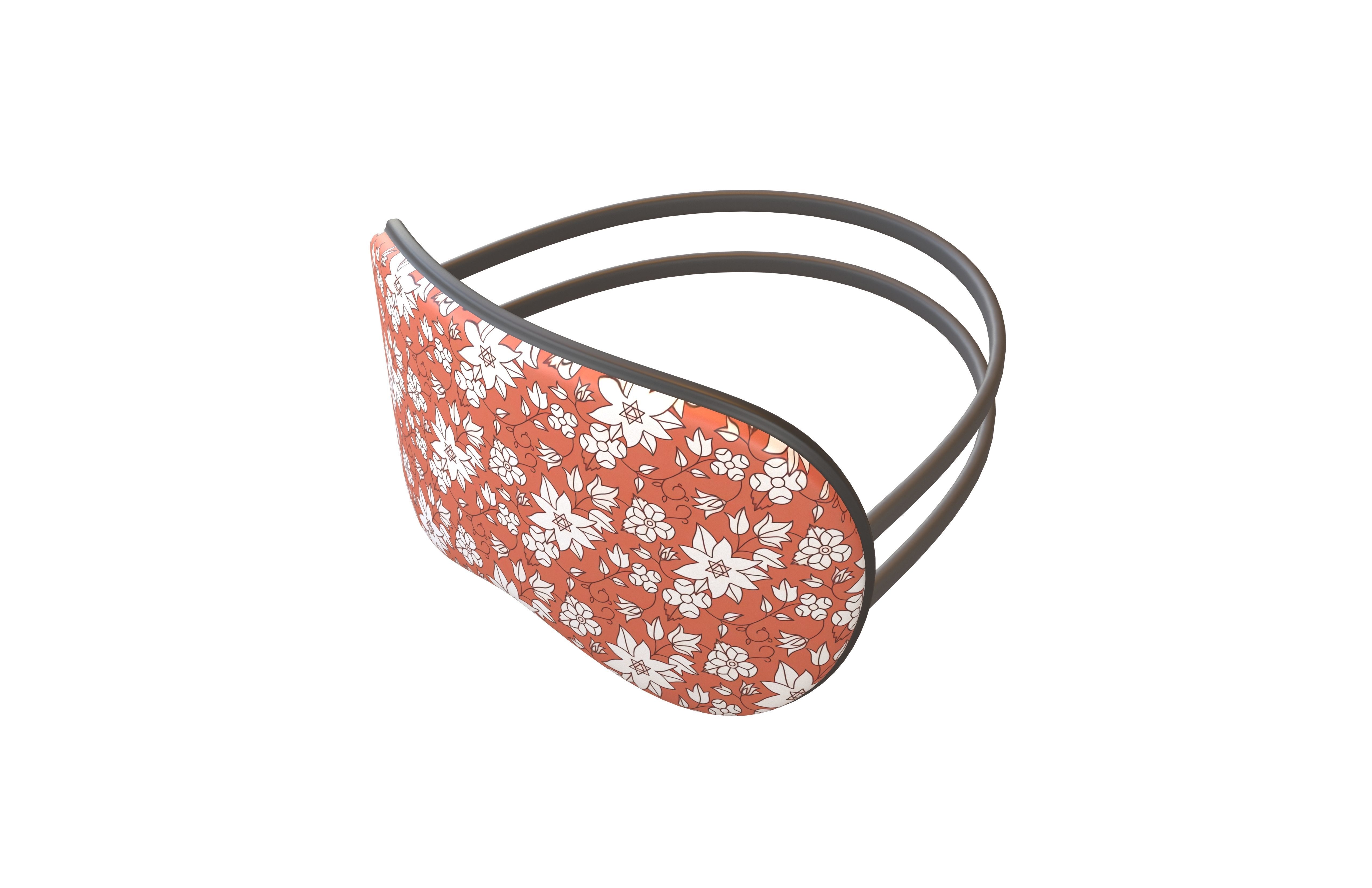 Blindfold v3 006 Low-poly 3D model_3