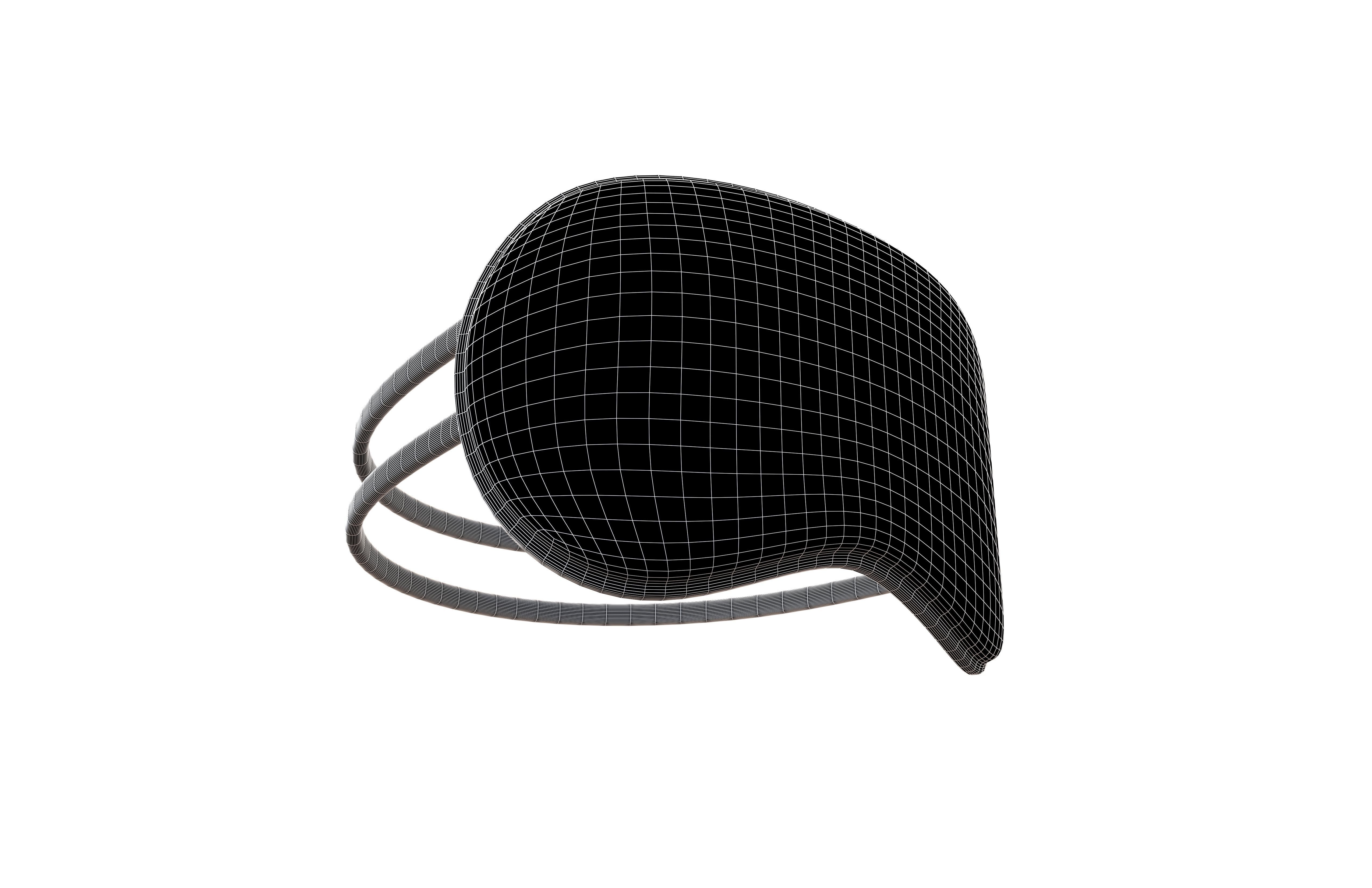 Blindfold v3 010 Low-poly 3D model_7