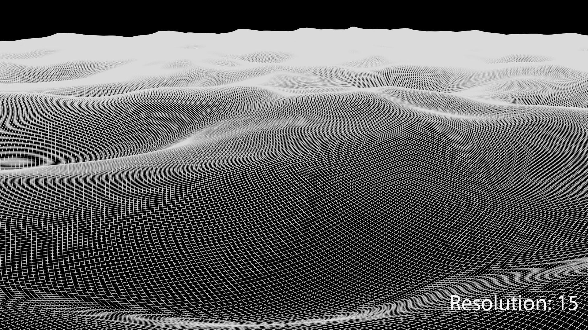 Desert Sand Landspace - Terrain Asset Low-poly 3D model_11