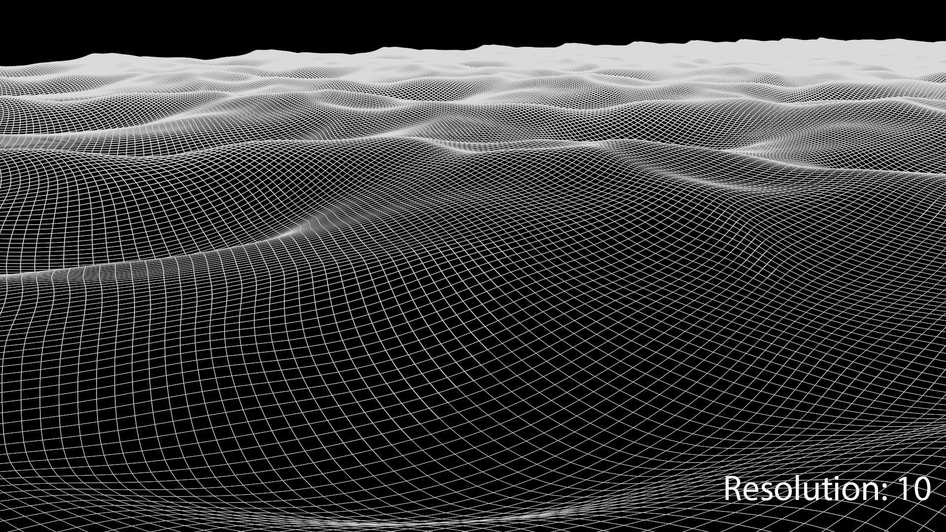 Desert Sand Landspace - Terrain Asset Low-poly 3D model_10