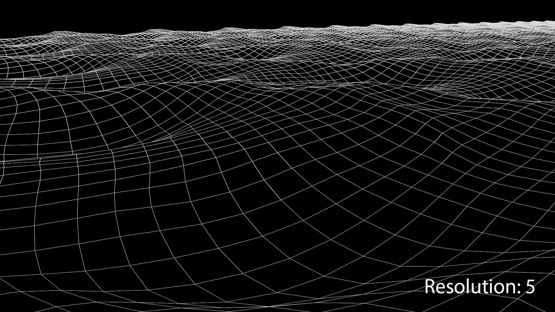 Desert Sand Landspace - Terrain Asset Low-poly 3D model_9