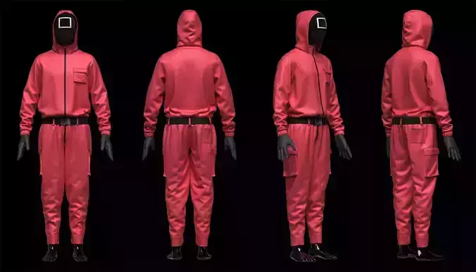 Pink Soldiers Squid Game 