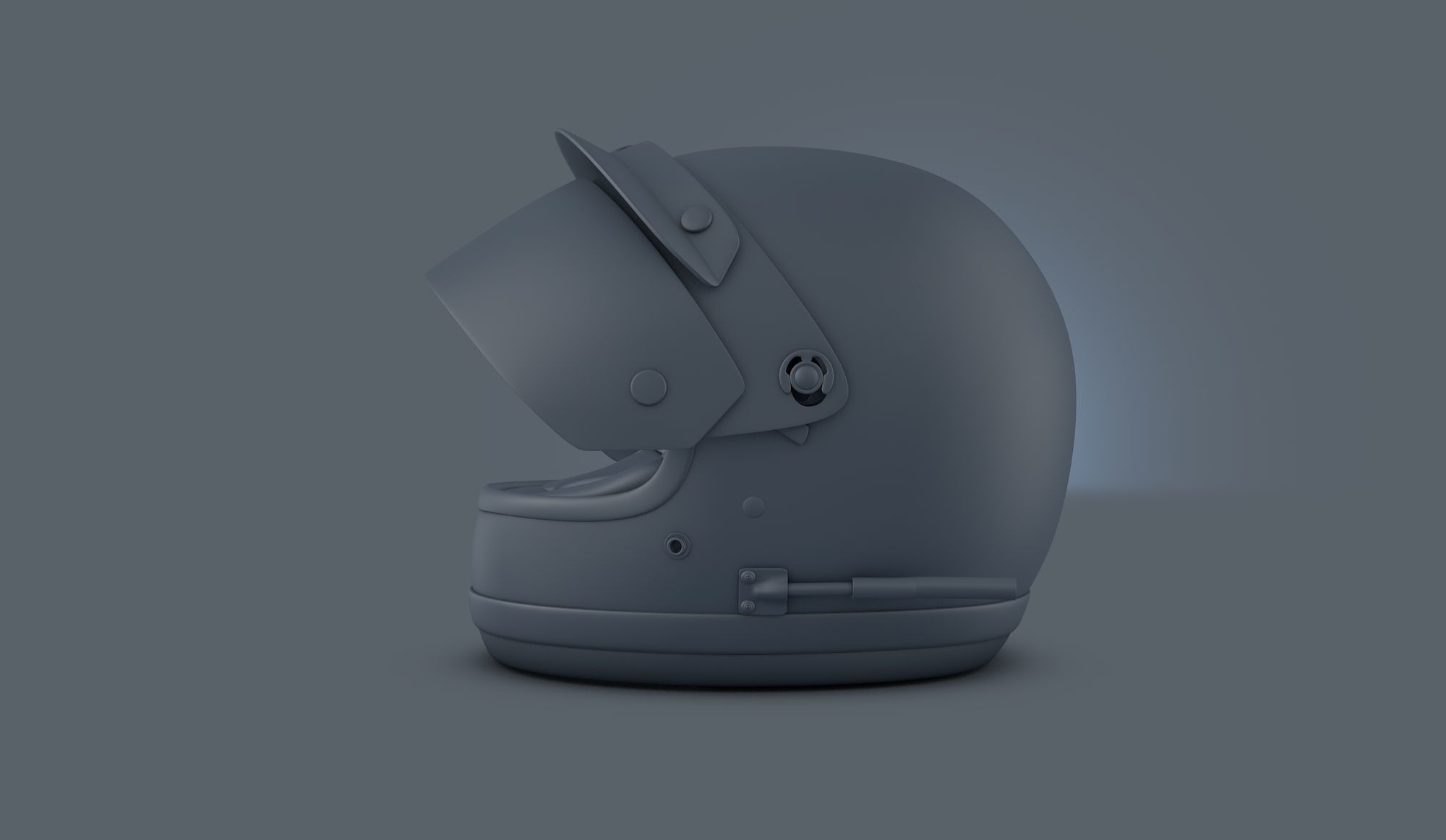 Ronnie Peterson Lotus Helmet 70s 3D model_8