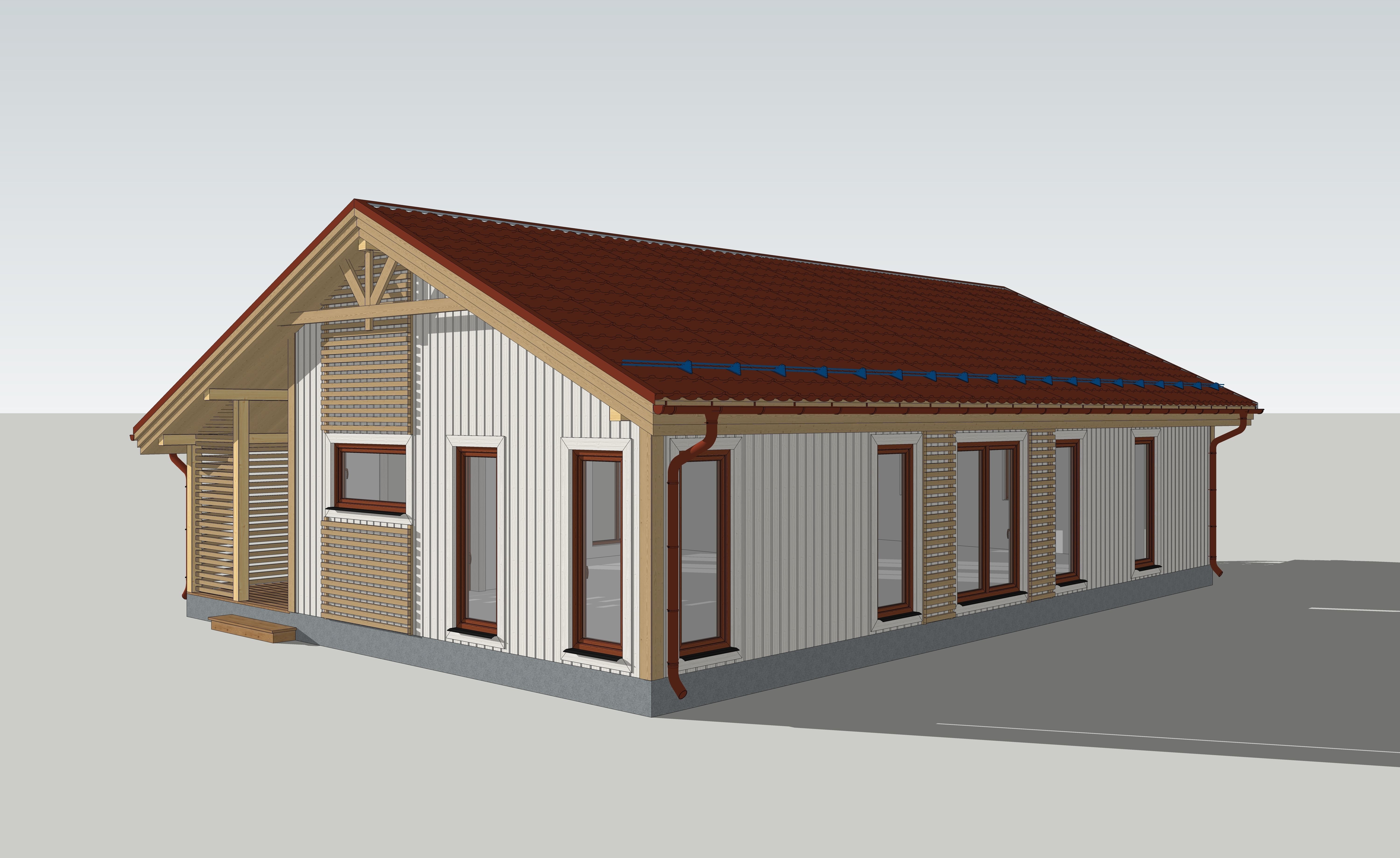 DK-68 house with roof 3D model_5