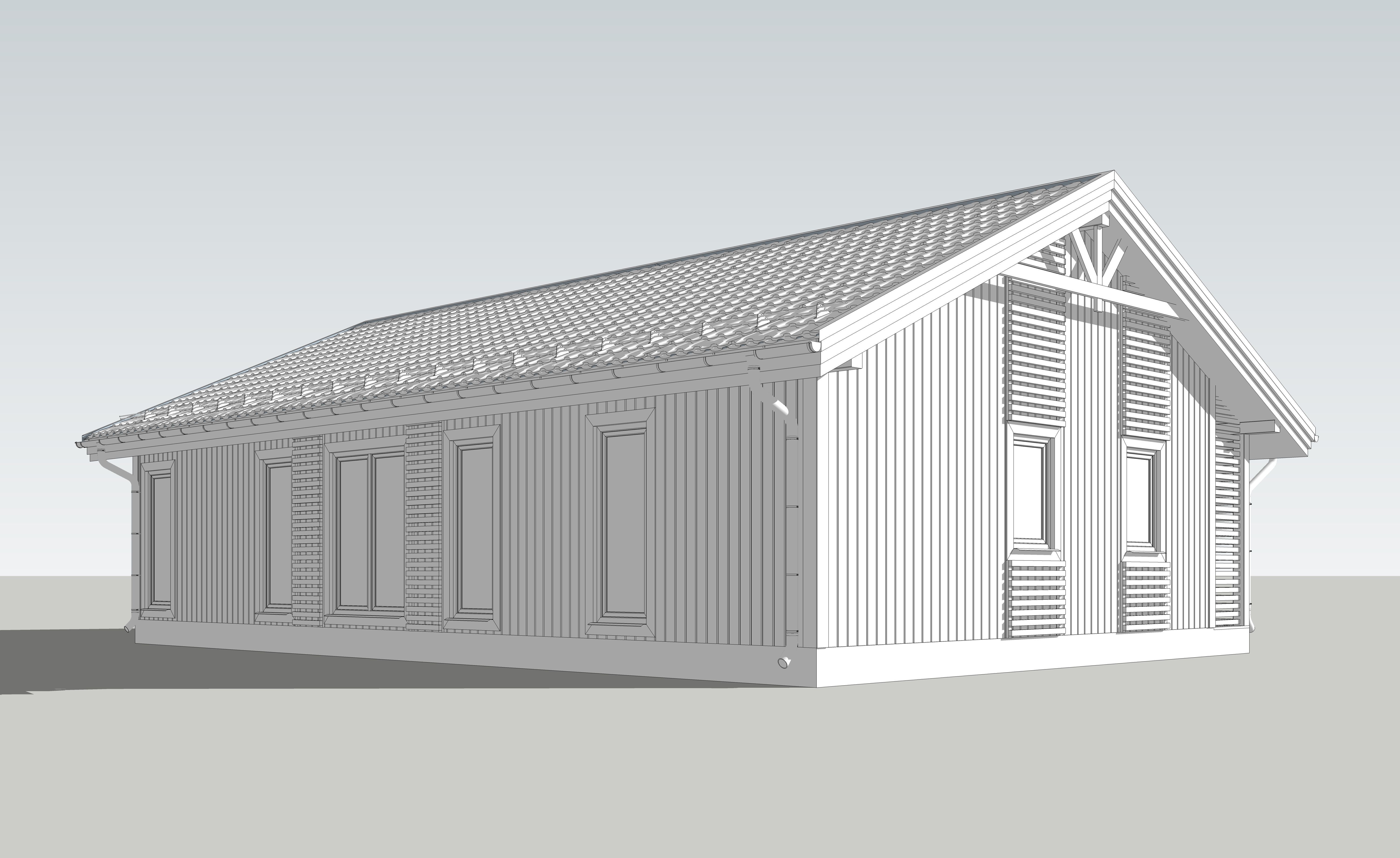 DK-68 house with roof 3D model_6