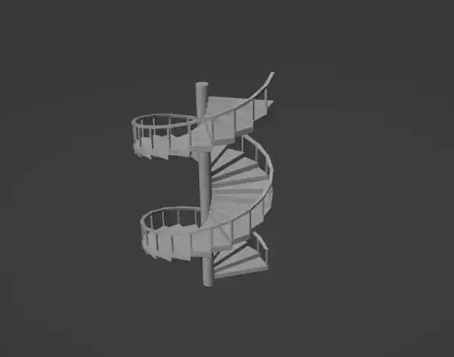 Stairs spiral staircase