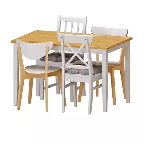 LERHAMN Table And NORDMYRA Chair