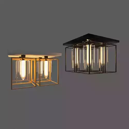 Interior lighting 3D model